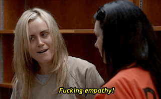 Fucking empathetic attitude